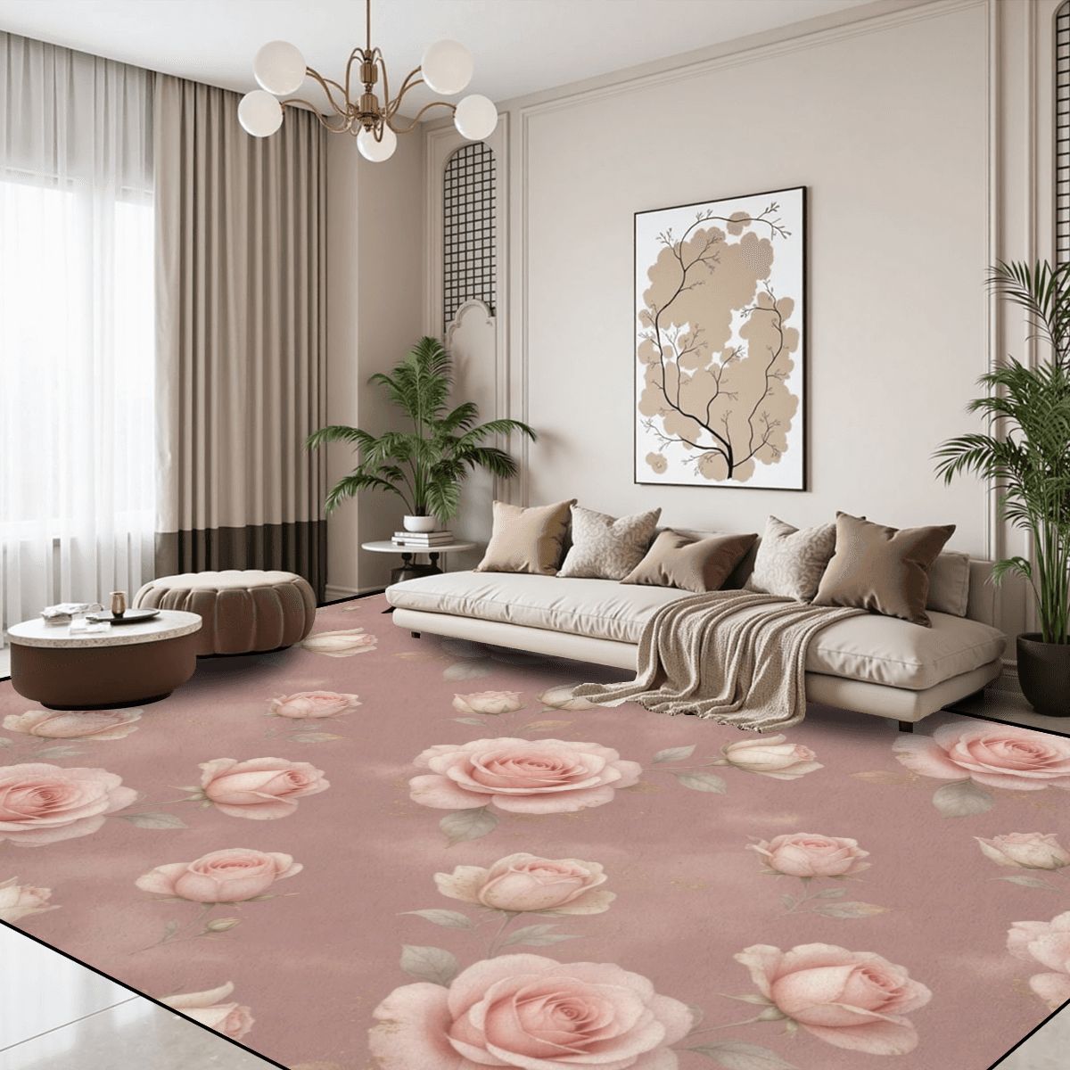 Roze Blush — Large area rug
