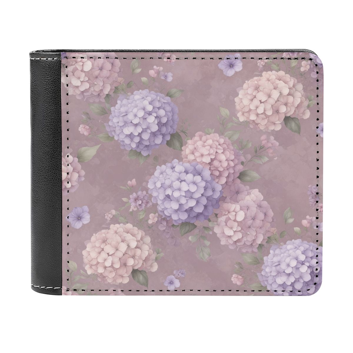 Leather Wallet 08hortensjelawendaaop