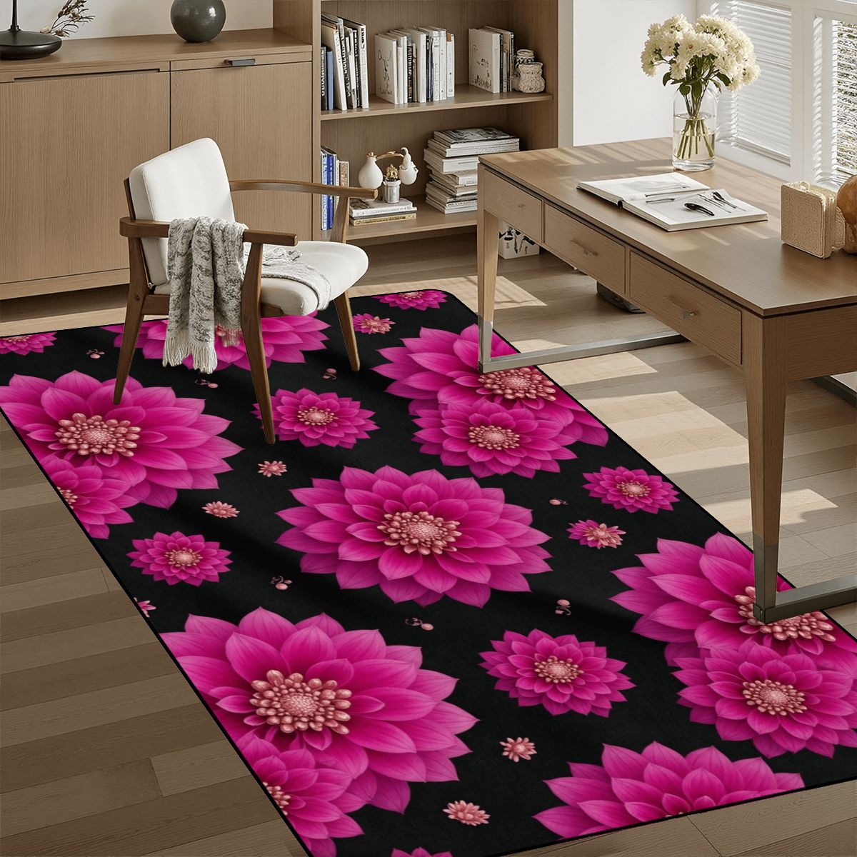 Dalie Fuksja — Runner rug