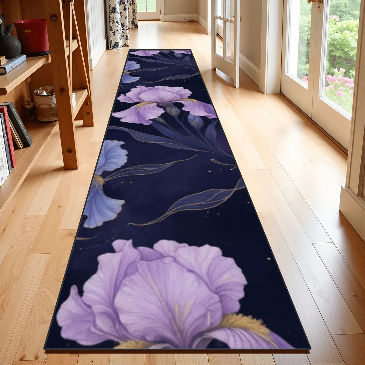 Runner Rug 24"x120" 13irysyindigoaop