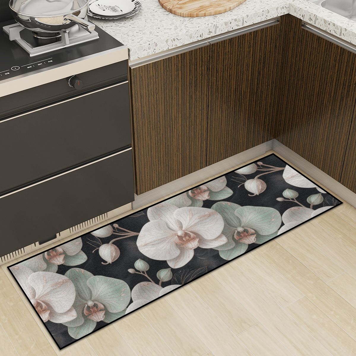 Orchidee Geste — Kitchen rug