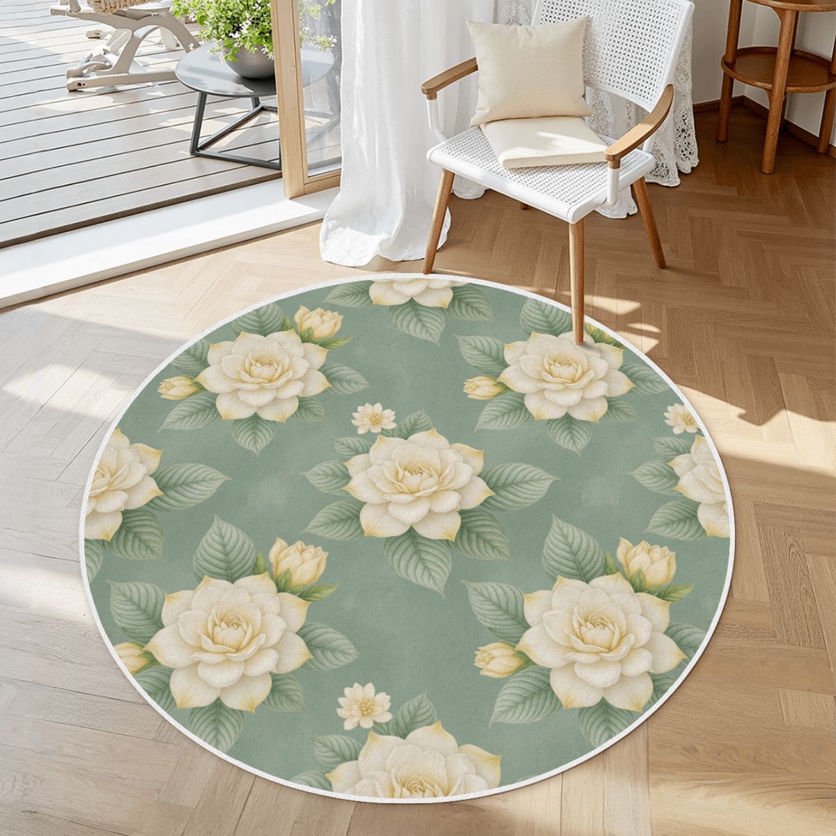 Gardenie — Round rug