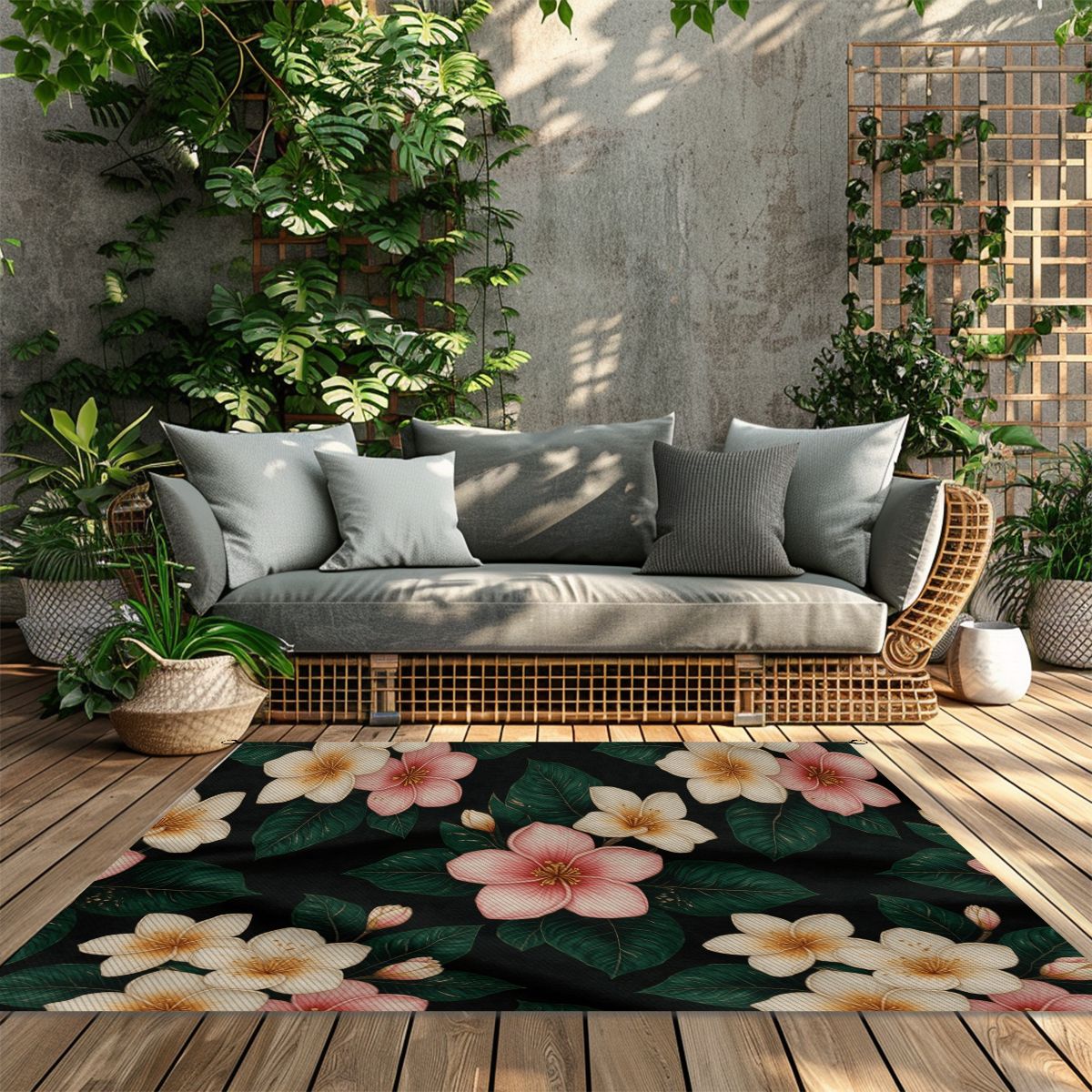 Plumeria — Dywan zewnętrzny