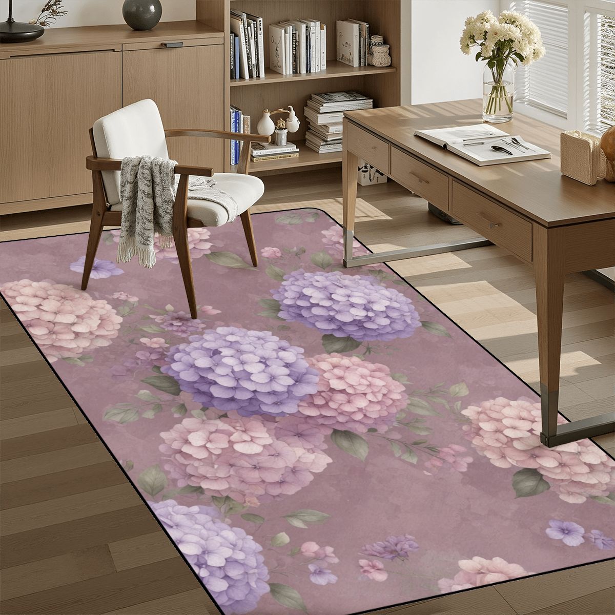 Hortensje Lawenda Ao — Runner rug