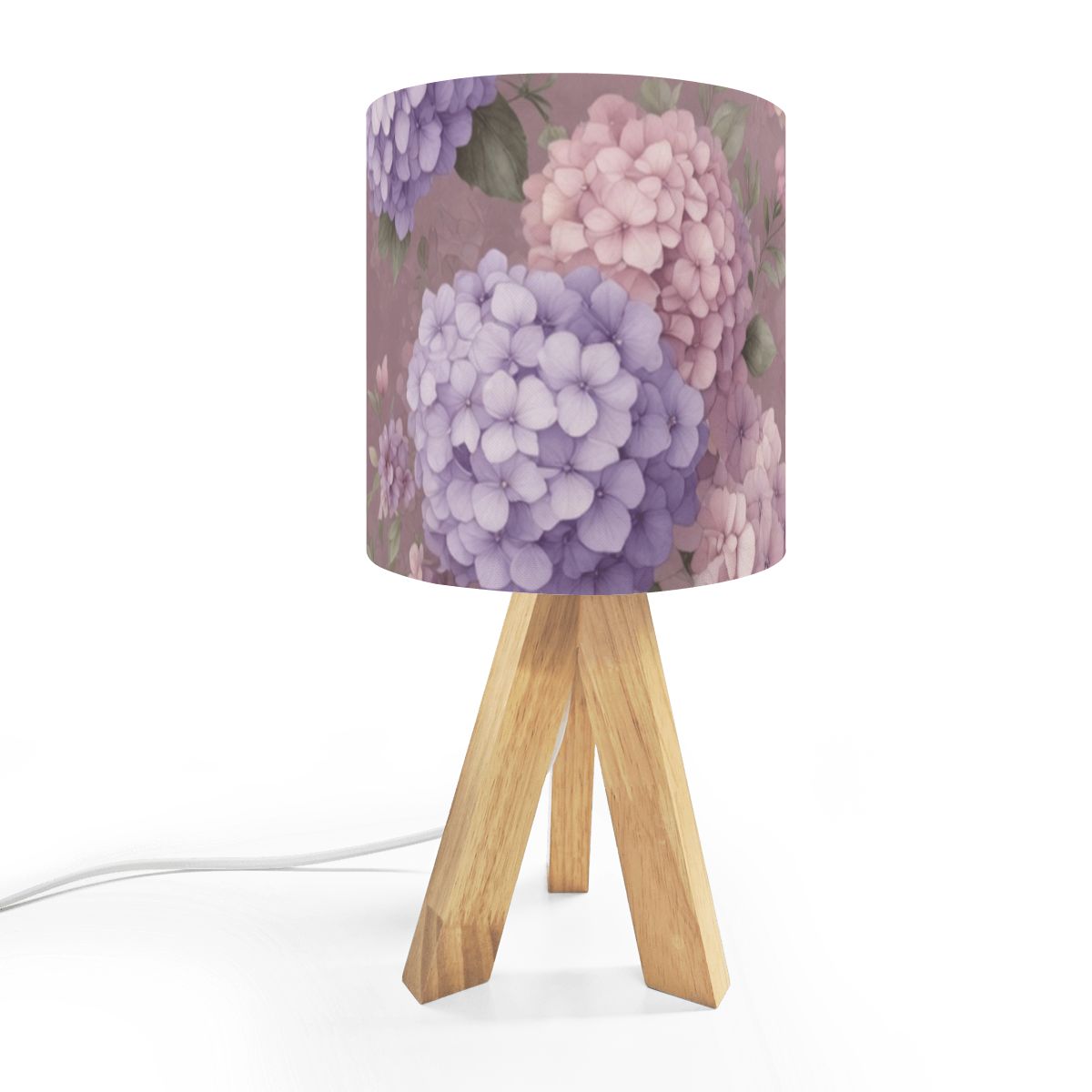 Hortensje Lawenda Ao — Lampa stołowa na trójnogu