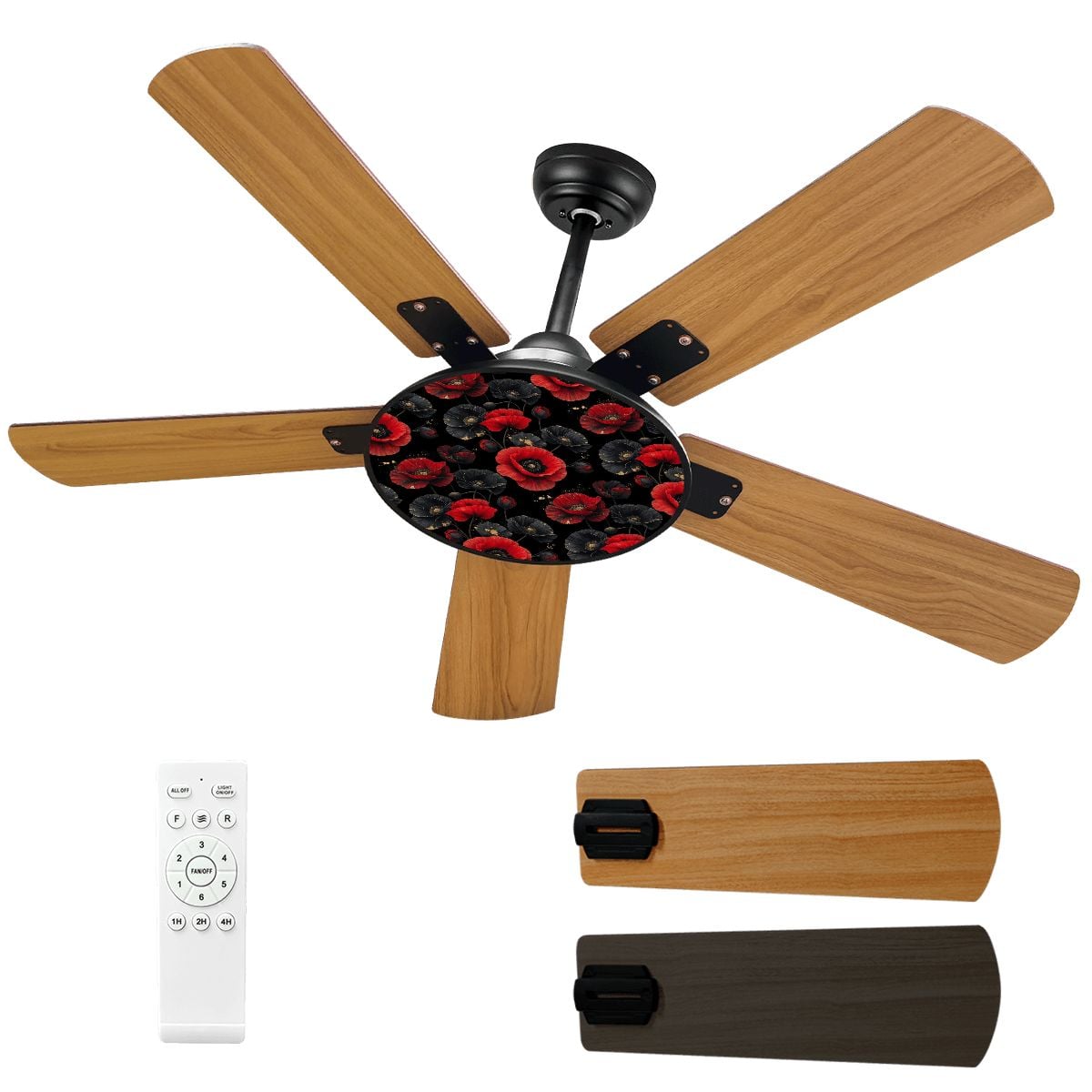 Ceiling Fan With Light 42makiv2aop