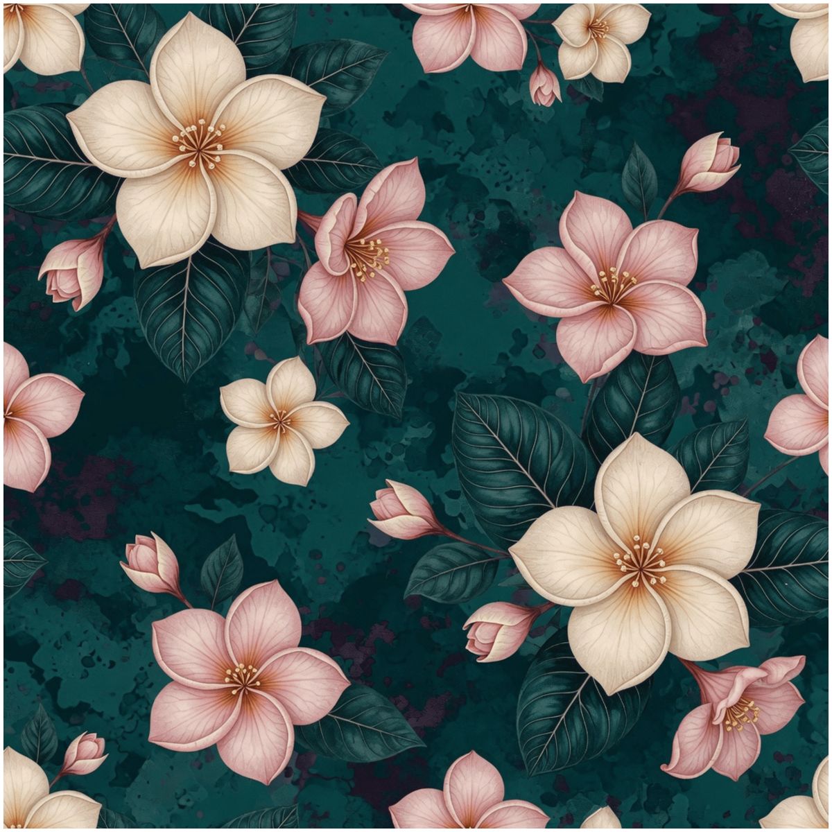 Plumeria Tropik — Shaped rug