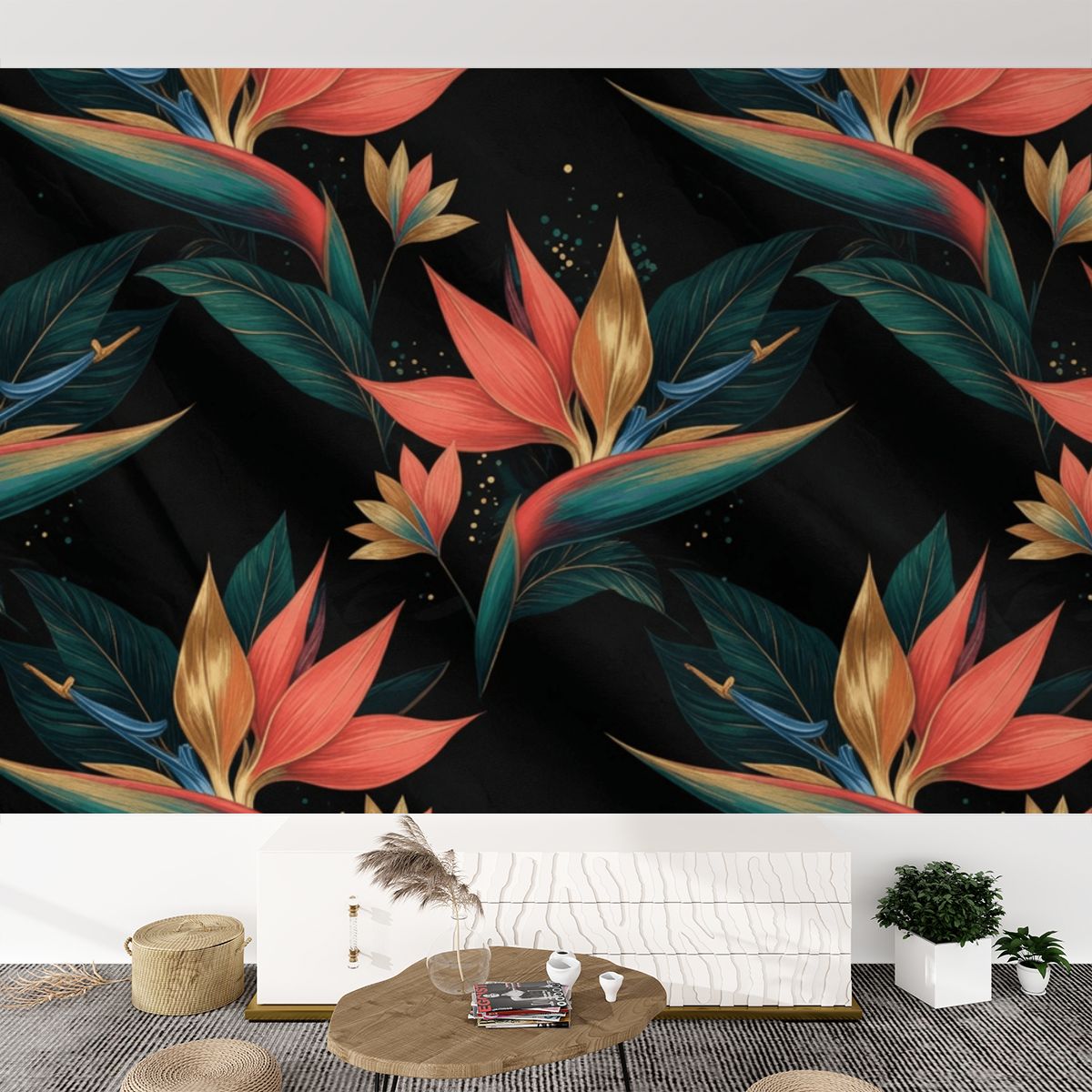 Self Adhesive Wallpaper 25rajskiptakaop