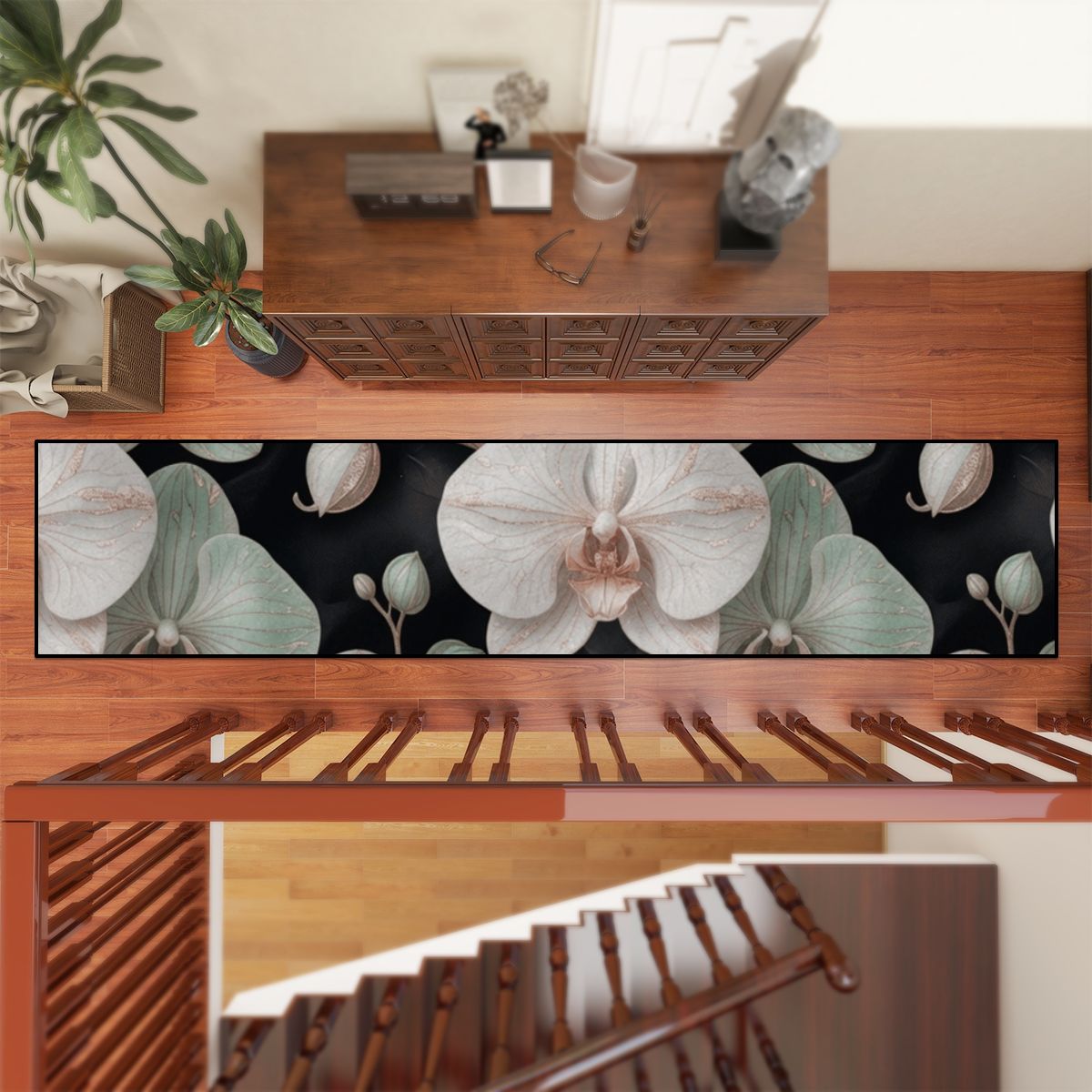 Runner Rug (5:1) 28orchideegesteaop