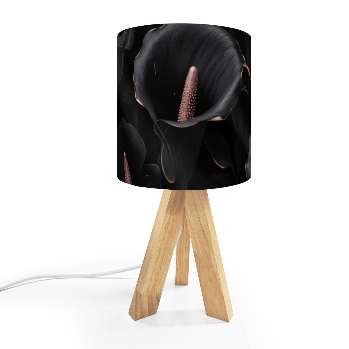 Kalie Noir — Lampa stołowa na trójnogu