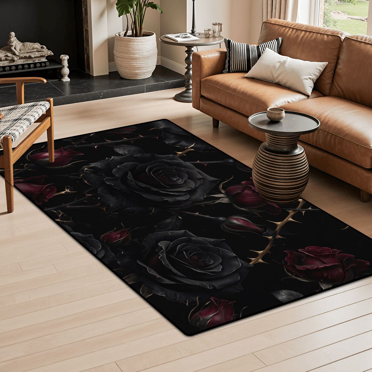 Noir Rose — Rug