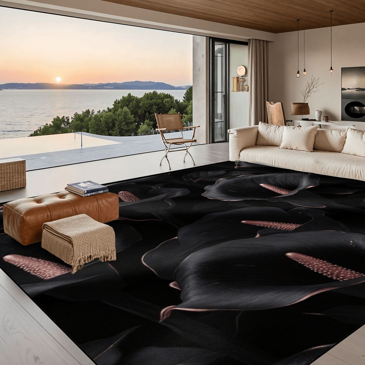 Large Area Rug Floor Carpet (5:4) 30kalienoirv2aop