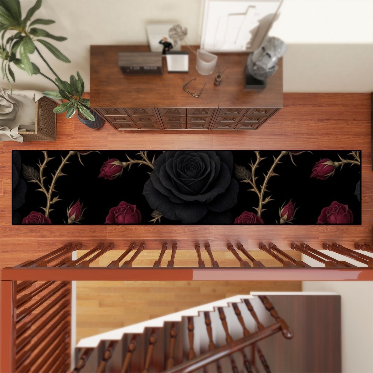 Runner Rug (5:1) 34noirrosev2aop