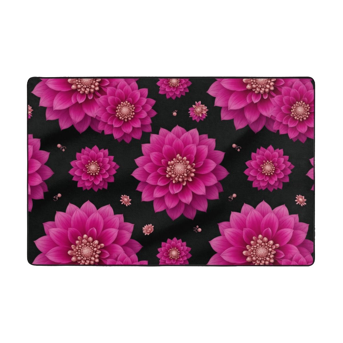 Dalie Fuksja — Non-slip rug
