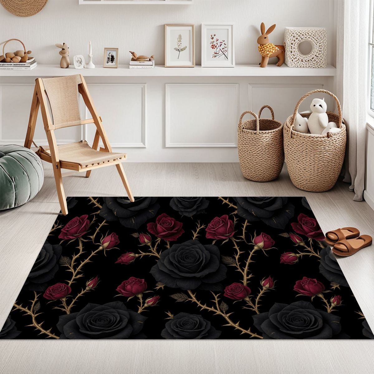 Noir Rose — Rug
