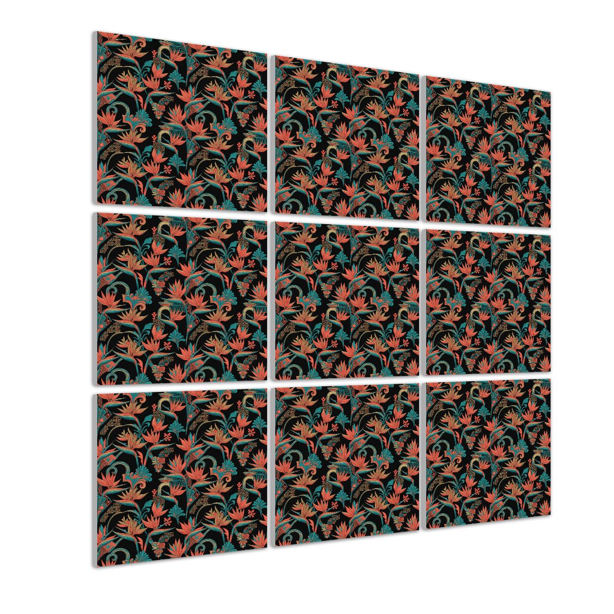 Sound Absorbing Wall Art 9 pcs 50rajskiptakv2aop