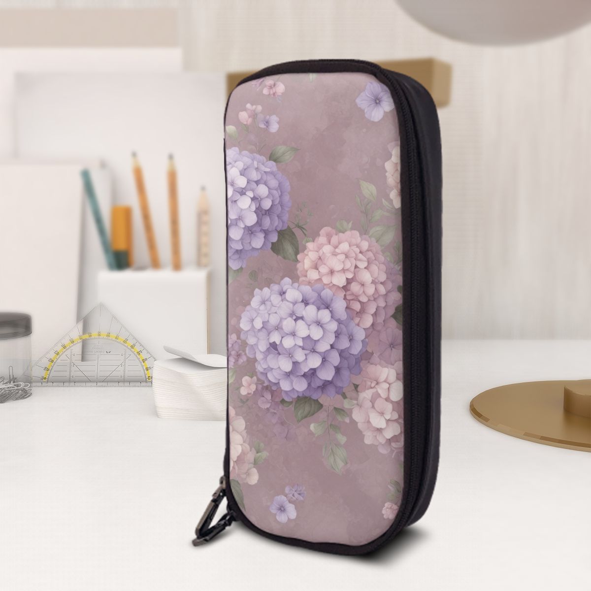 Hortensje Lawenda Ao — Pencil case