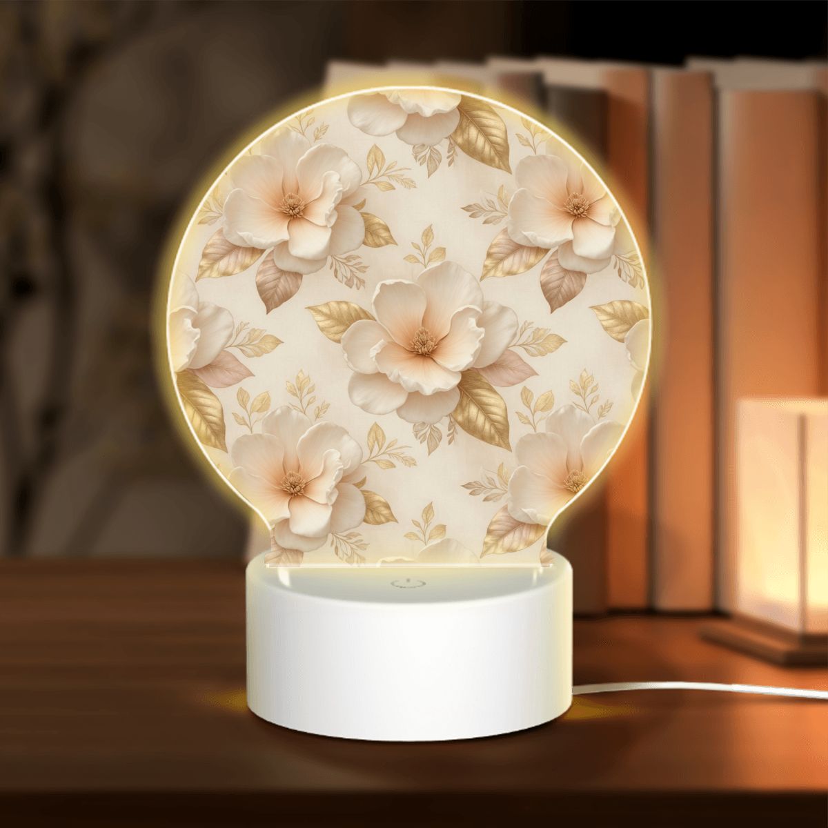 Magnolie Champagne — Lampka nocna