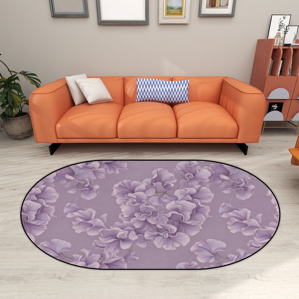 Groszek — Round rug