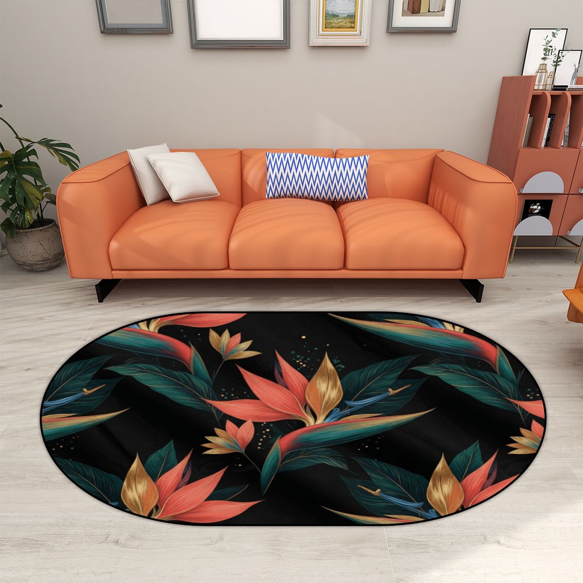 Rajski Ptak — Round rug