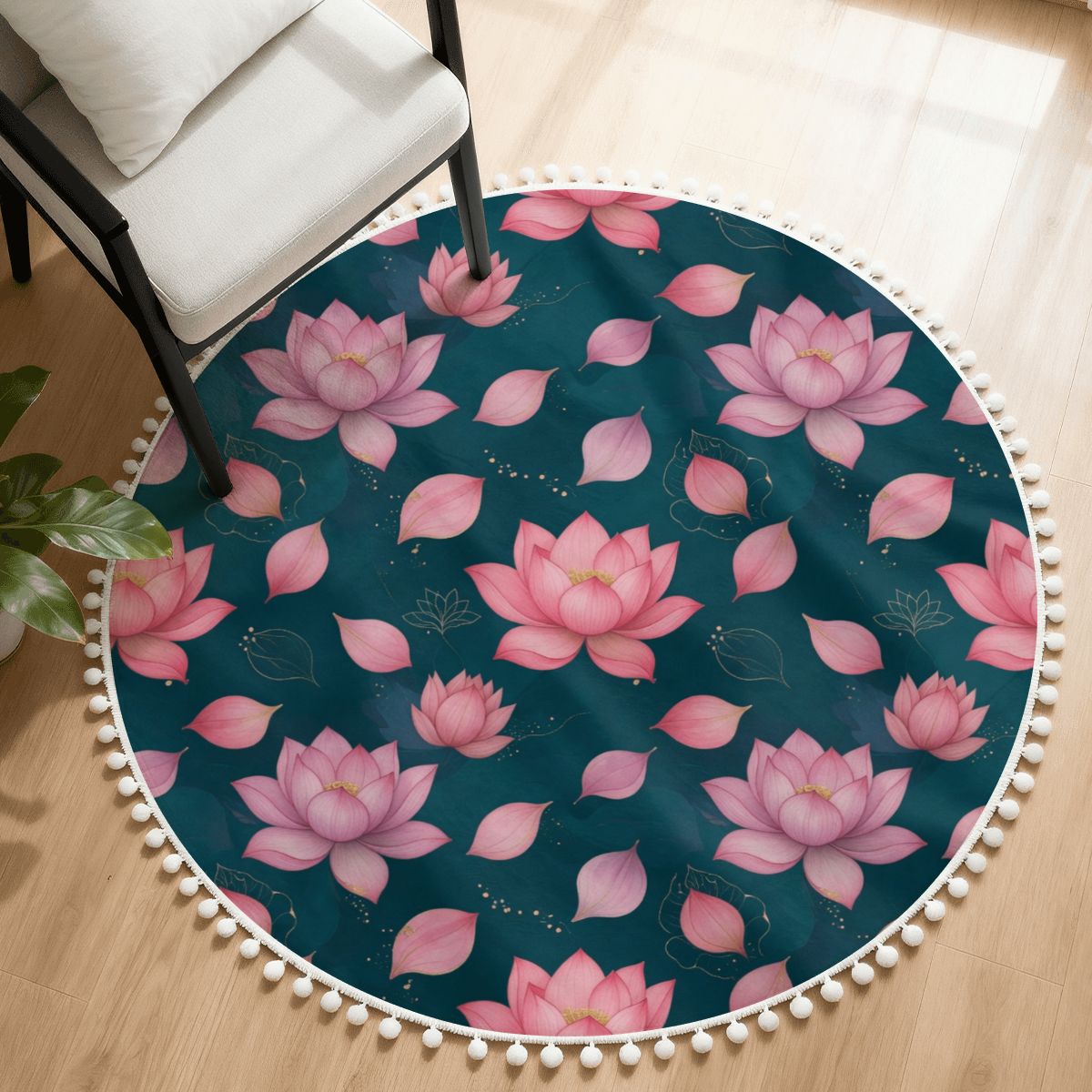 Lotosy — Round rug