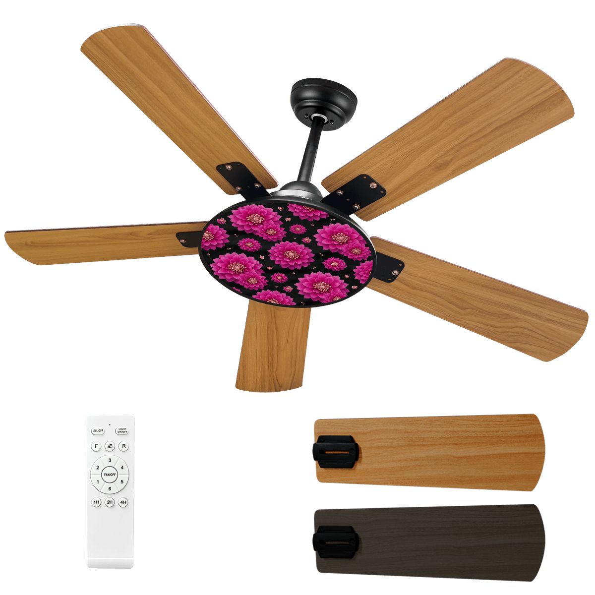 Ceiling Fan With Light 31daliefuksjav2aop