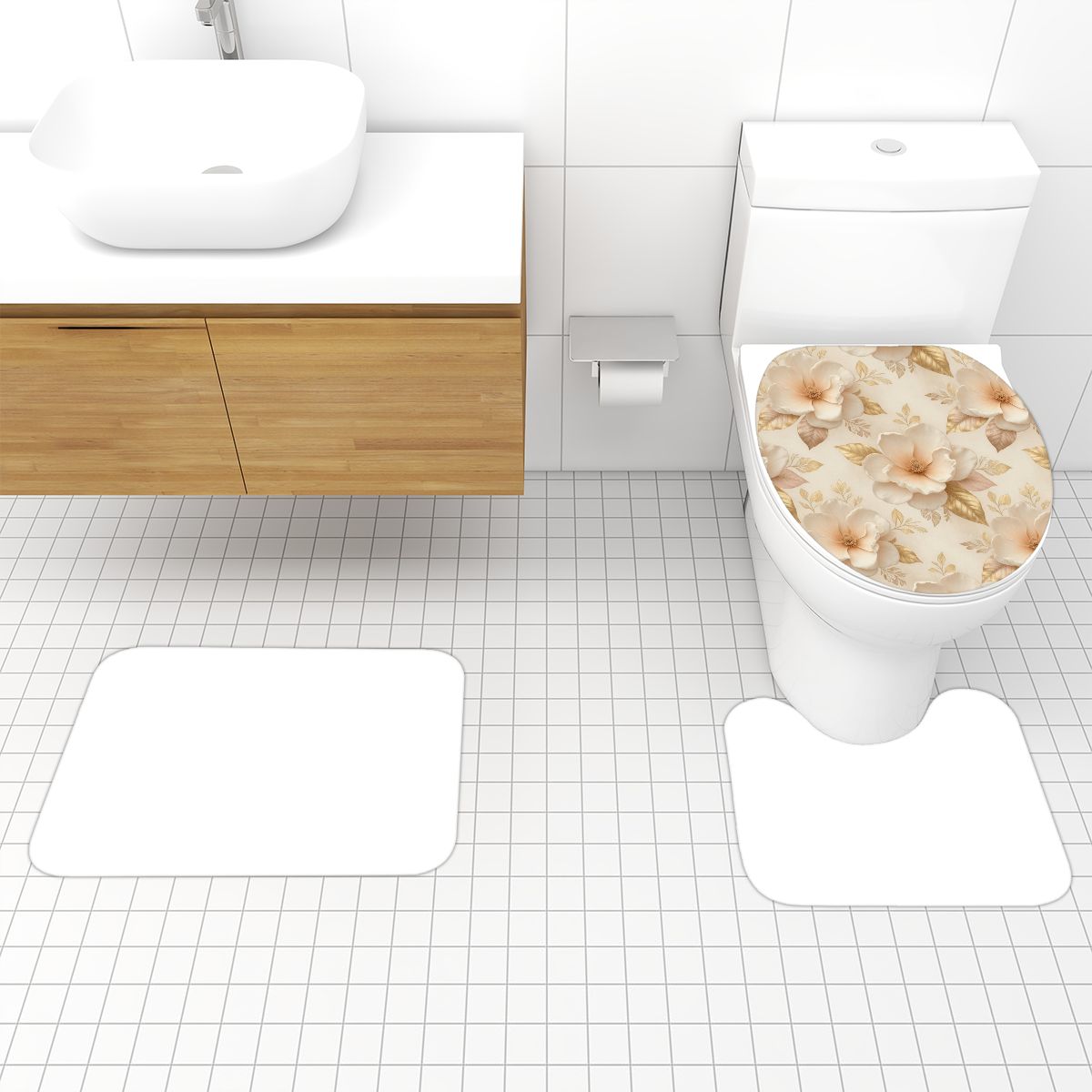 Magnolie Champagne — Bath mat