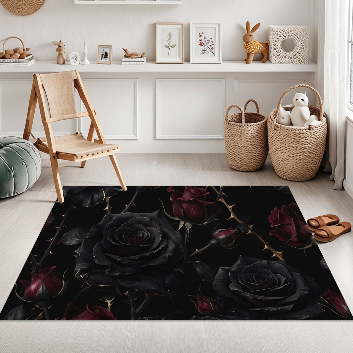 Noir Rose — Rug