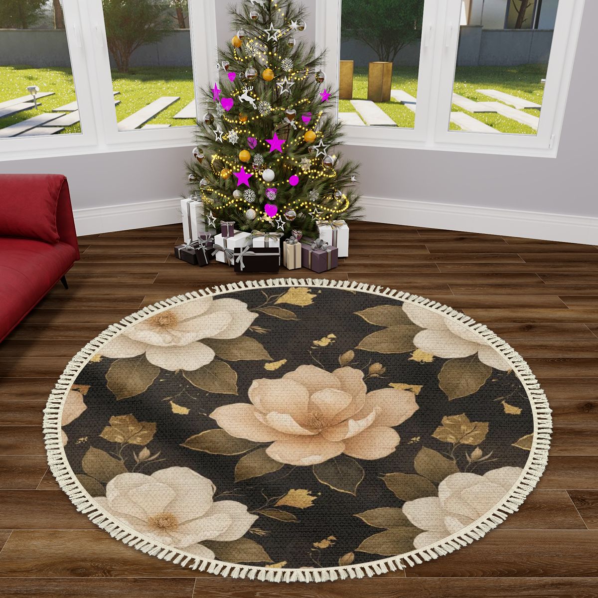 Magnolie Luxe — Dywan okrągły