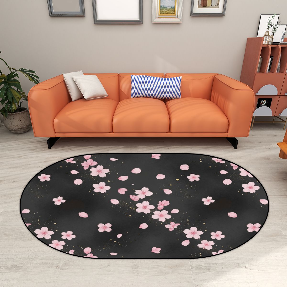 Sakura Dust — Round rug