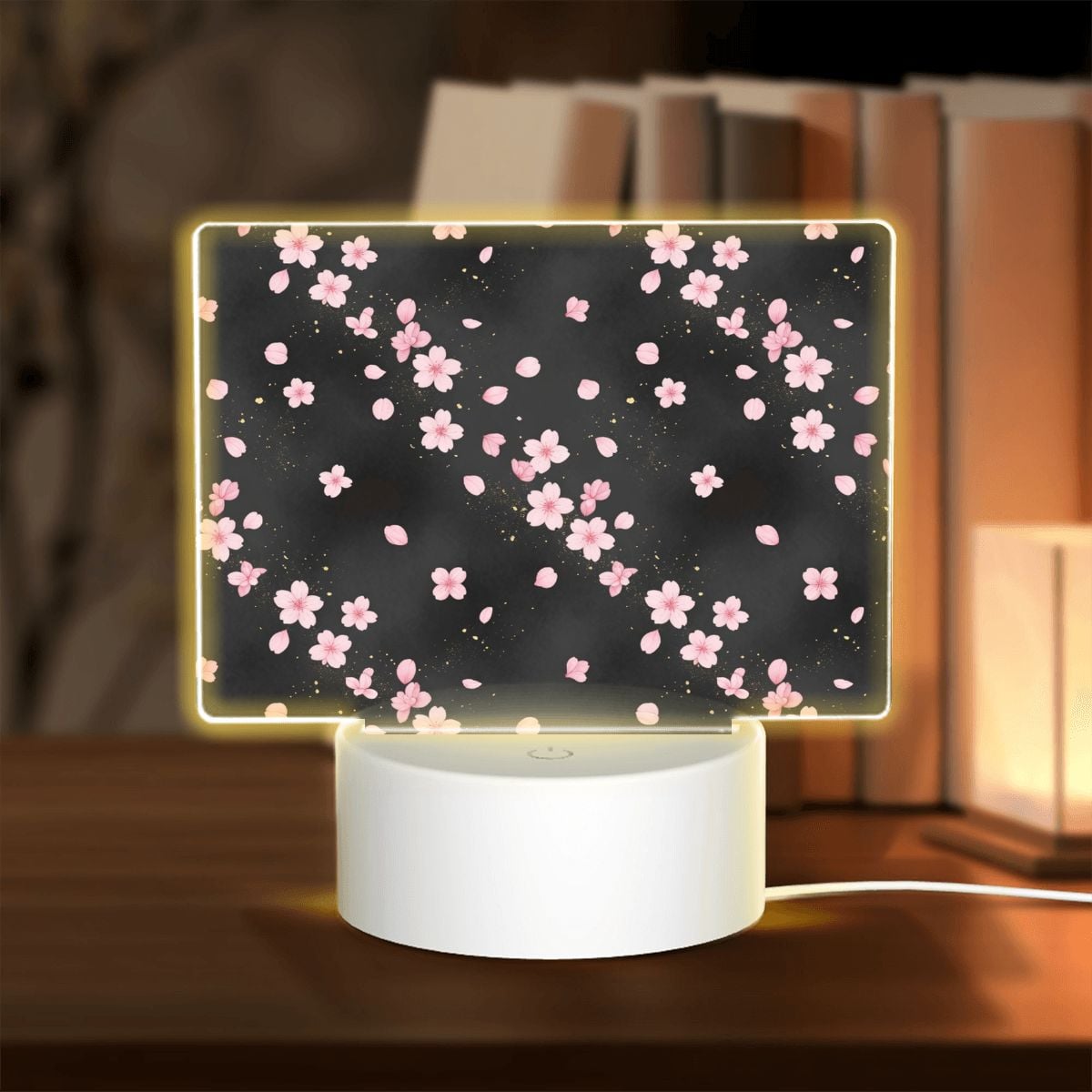 Rectangular Acrylic Night Light 06sakuradustaop