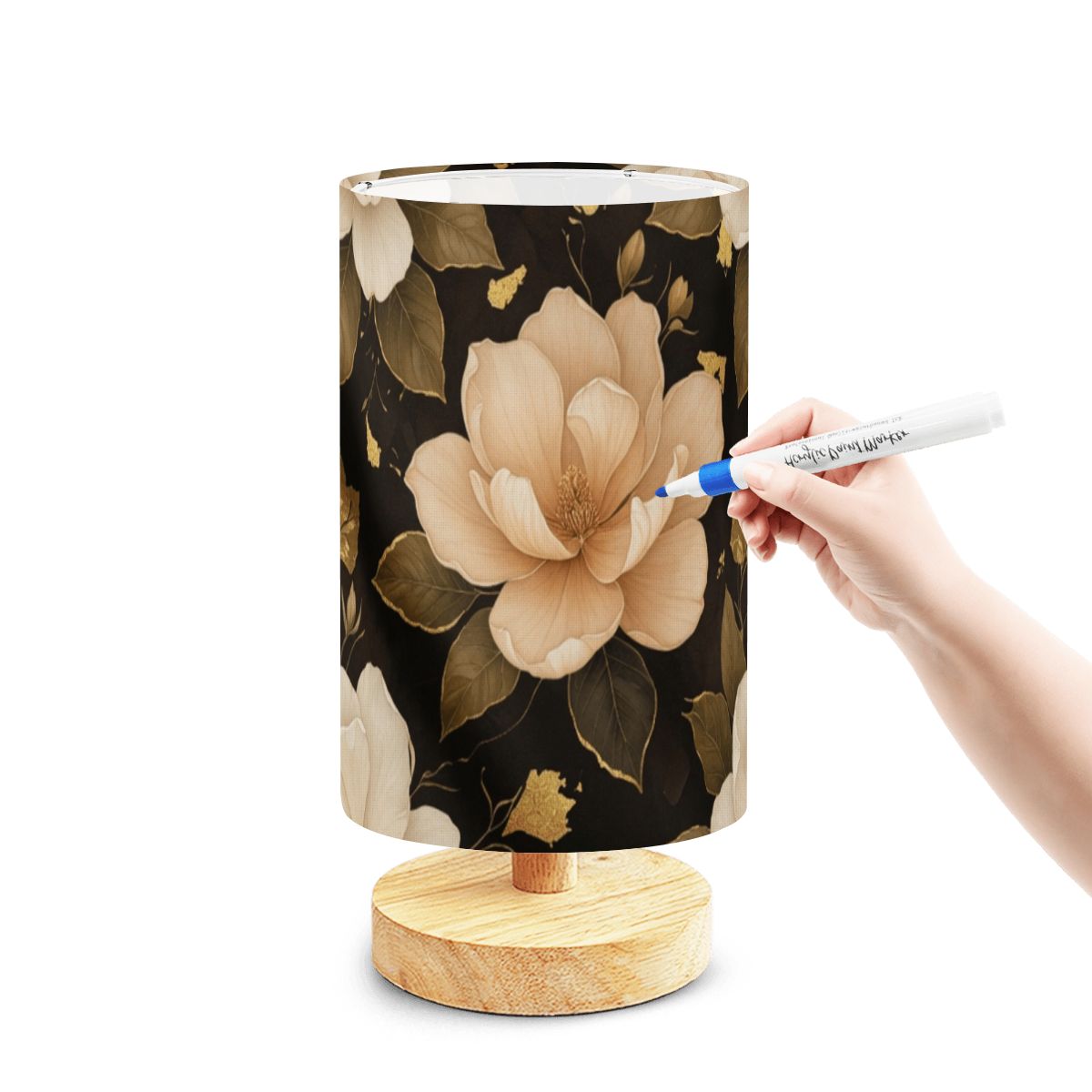 Magnolie Luxe — Lampa stołowa do malowania