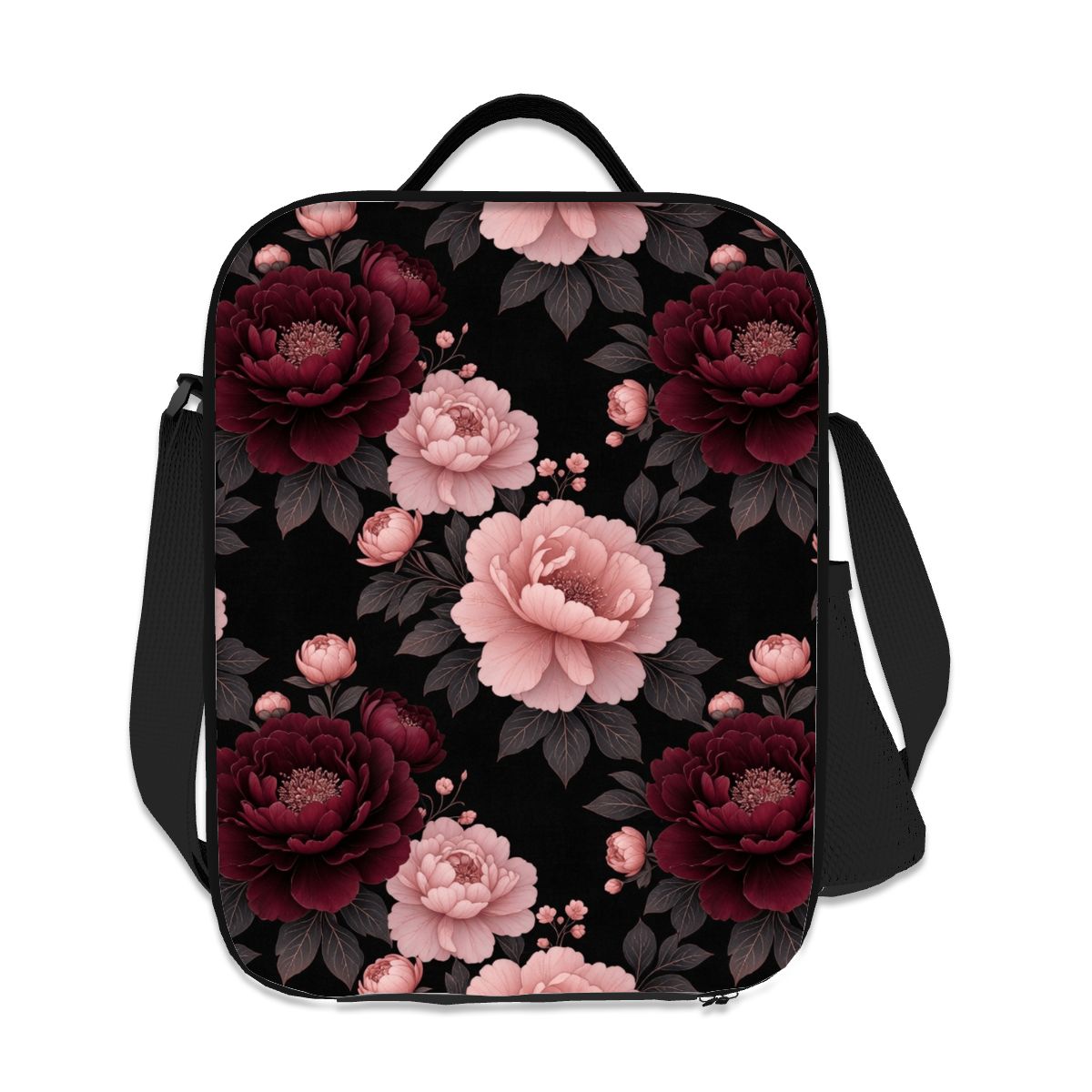 Peonie Garden — Insulated lunch bag
