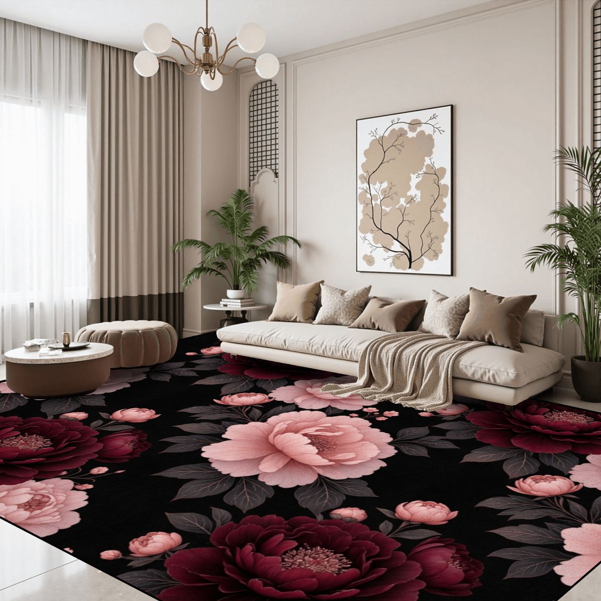 Peonie Garden — Large area rug