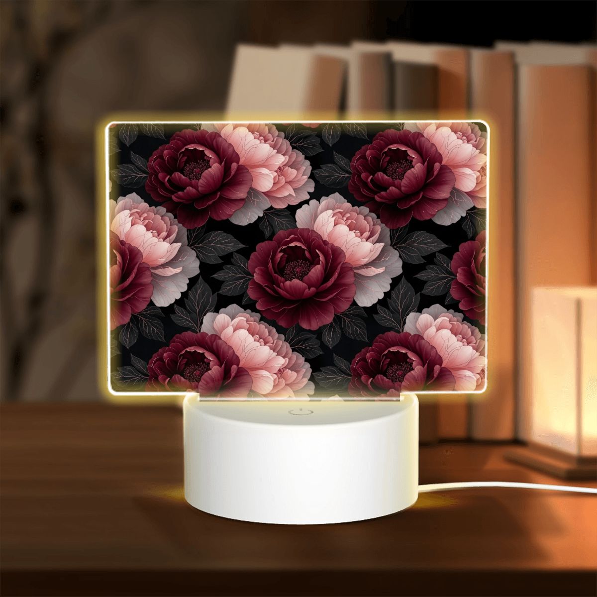 Peonie Garden — Lampka nocna