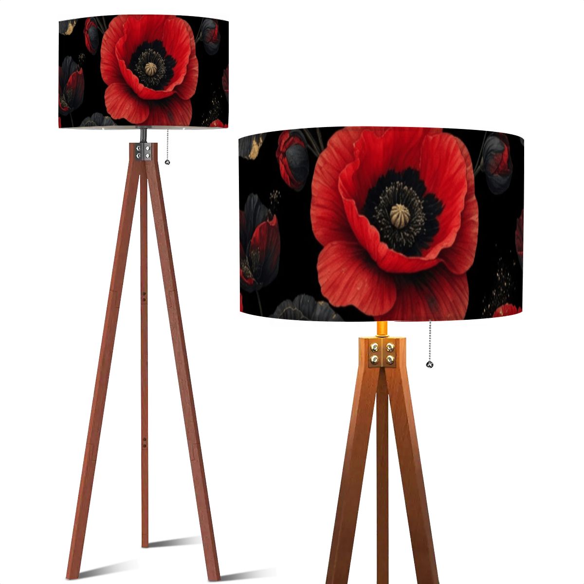 Tripod Floor Lamp (Made in USA) 42makiv2aop