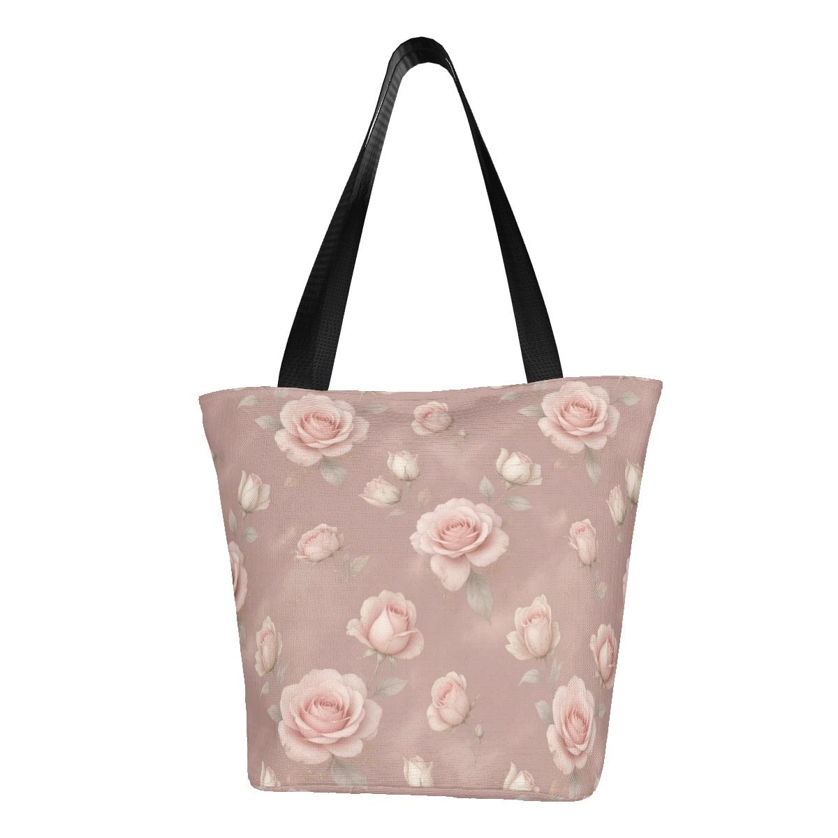 Shoulder Shopping Tote Bag for Women 02rozeblushaop