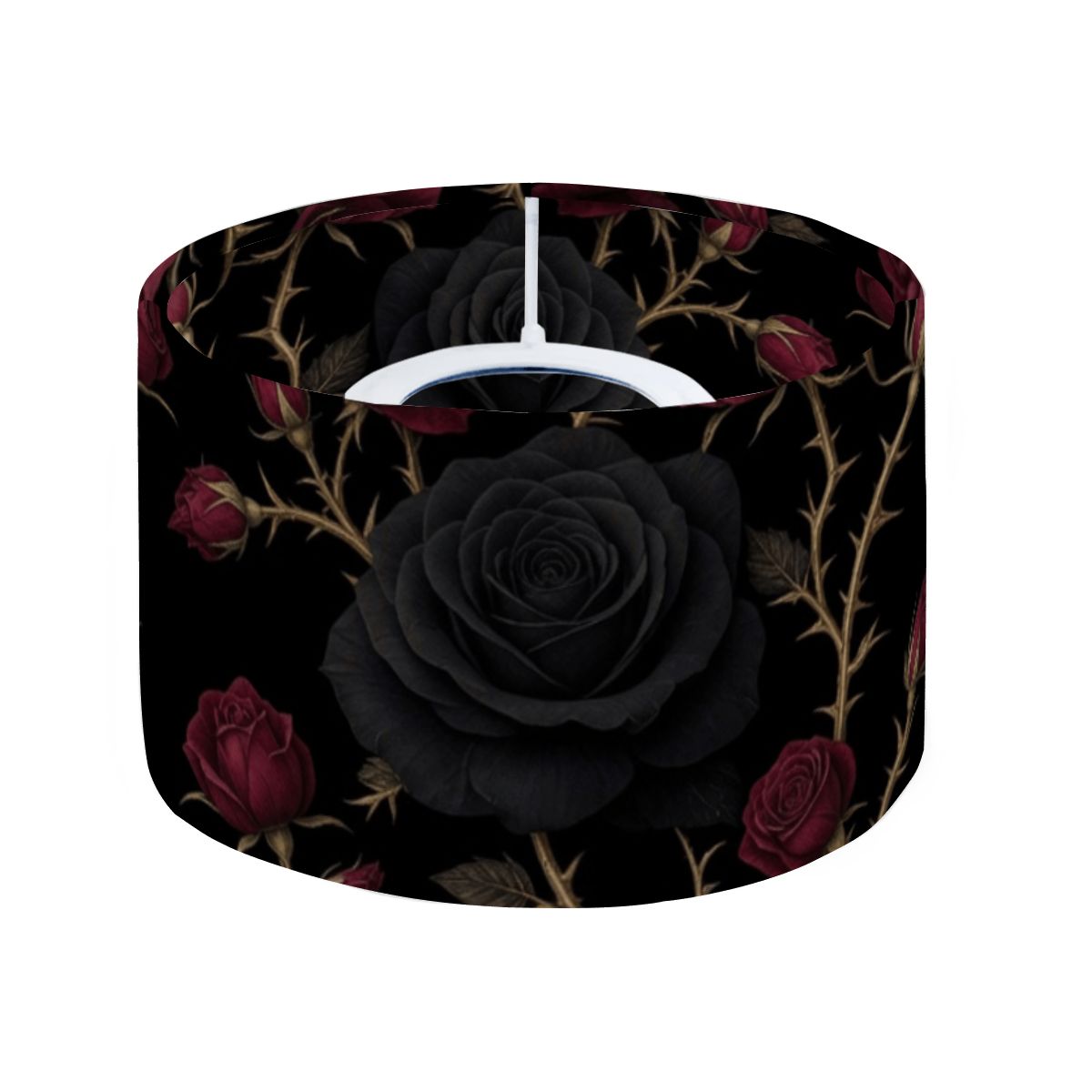 Candle Warmer Lampshade 34noirrosev2aop