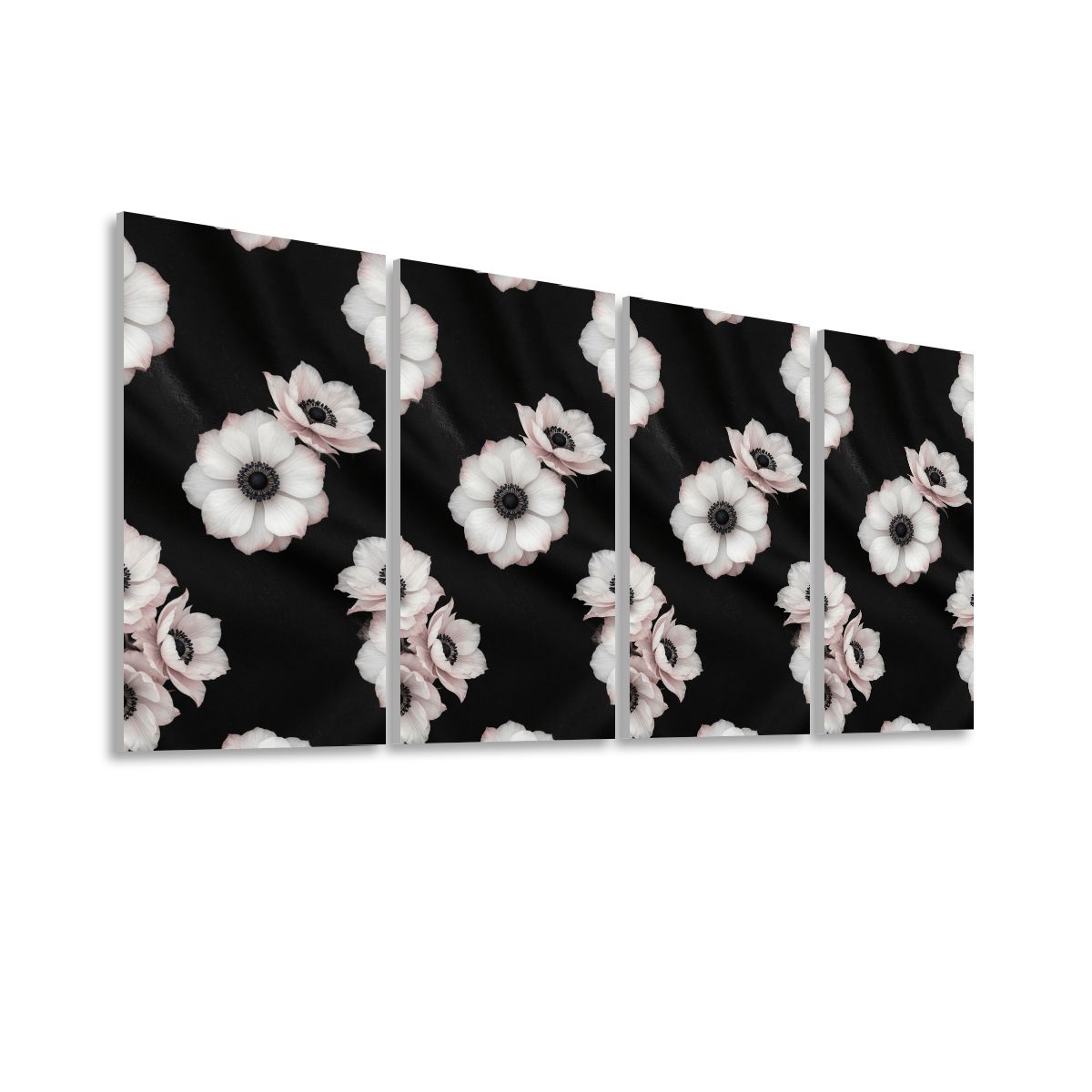 4 Panels Sound Absorbing Wall Art 46anemonyv2aop
