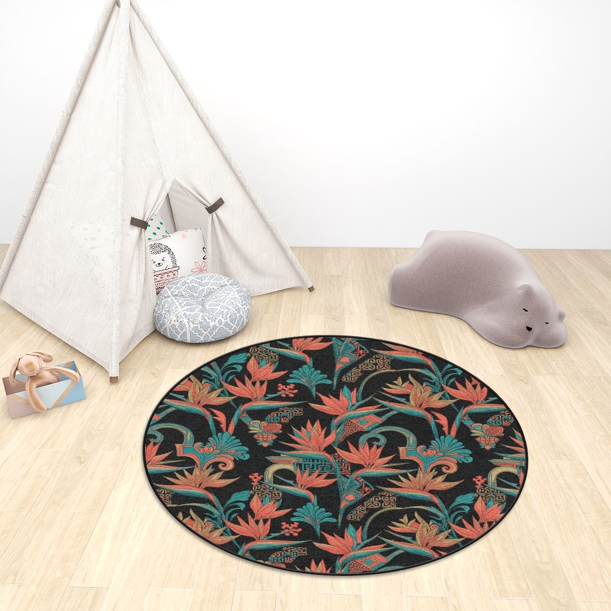 Rajski Ptak — Round rug
