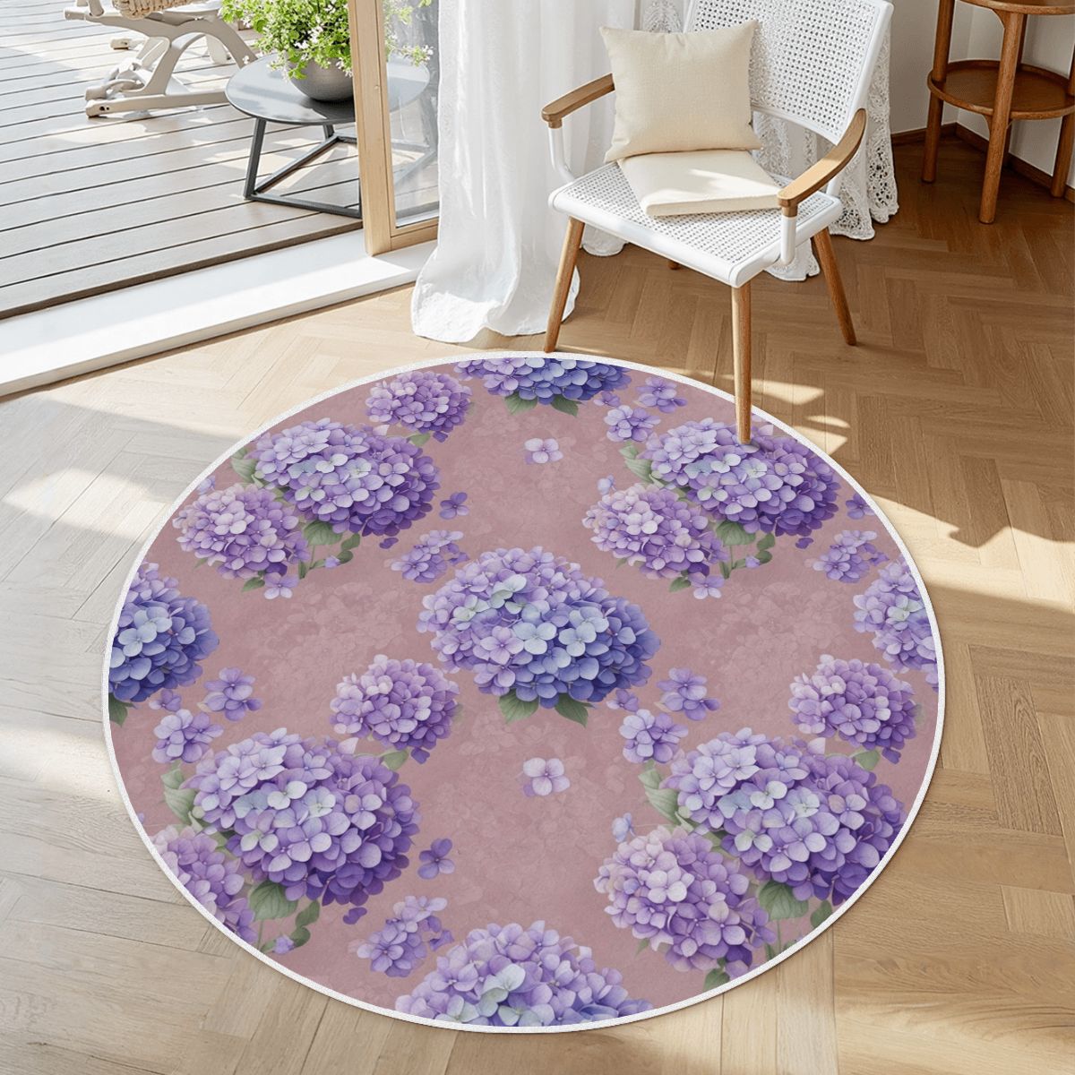 Hortensje Dense — Round rug