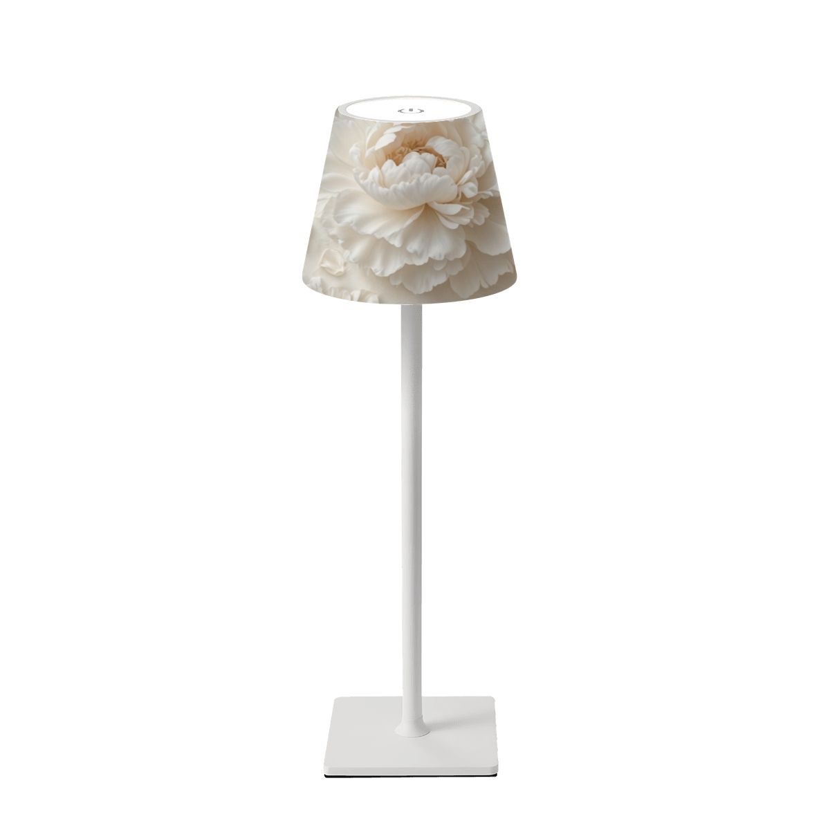 LED Cordless Table Lamp 36peoniebialav2aop