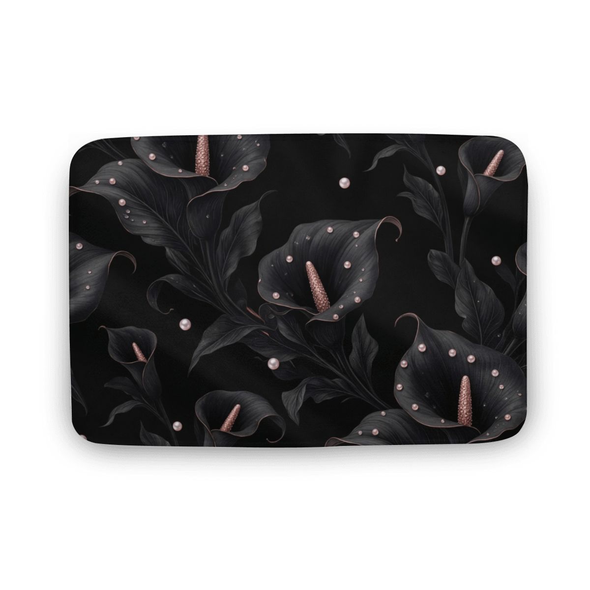 Kalie Noir — Rug, velvet