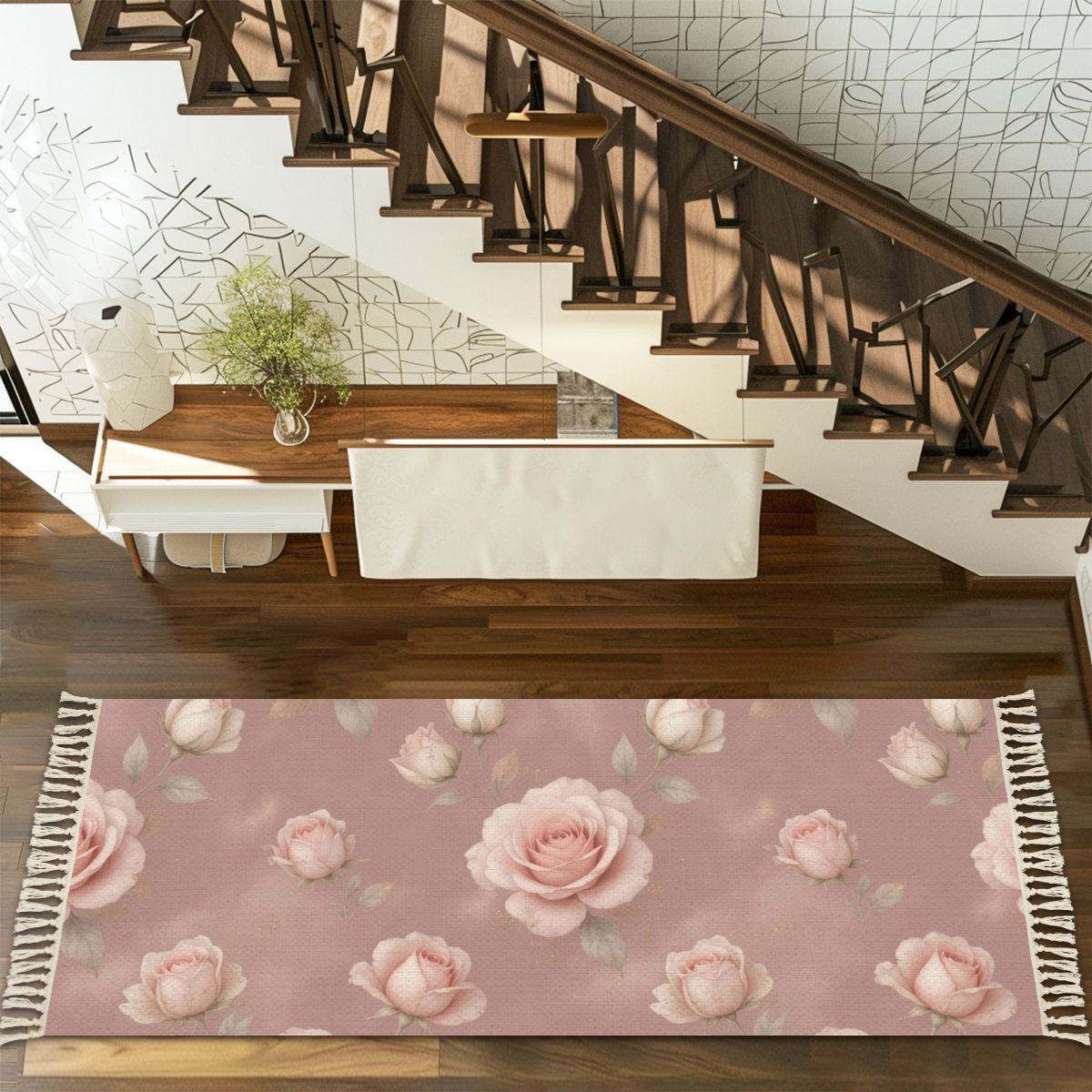 Roze Blush — Runner rug