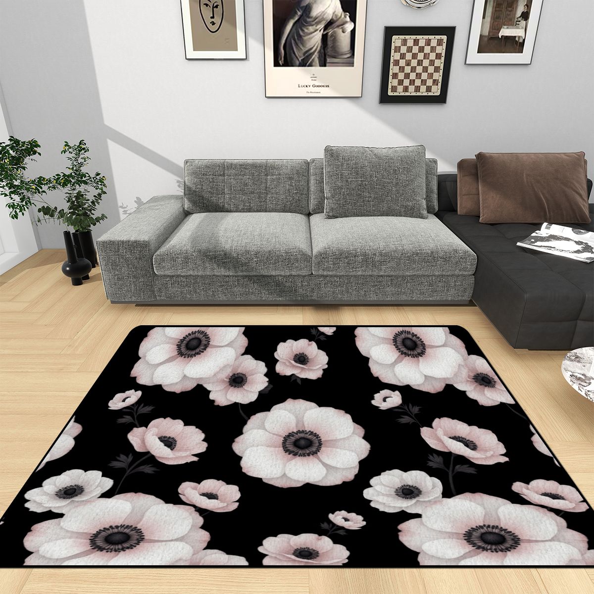 Anemony Noir — Rug