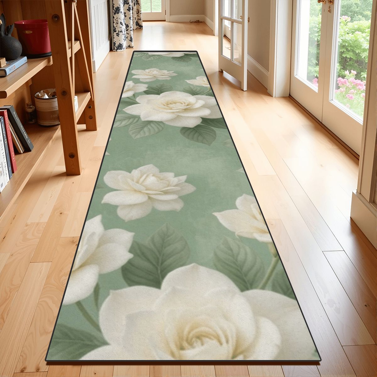 Runner Rug 24"x120" 18gardeniesageaop