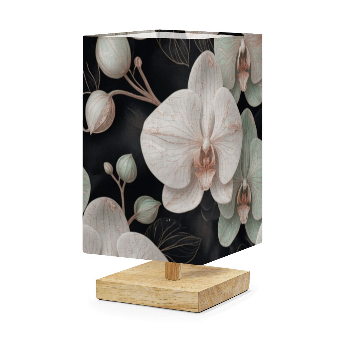 Orchidee Geste — Lampa stołowa kwadratowa