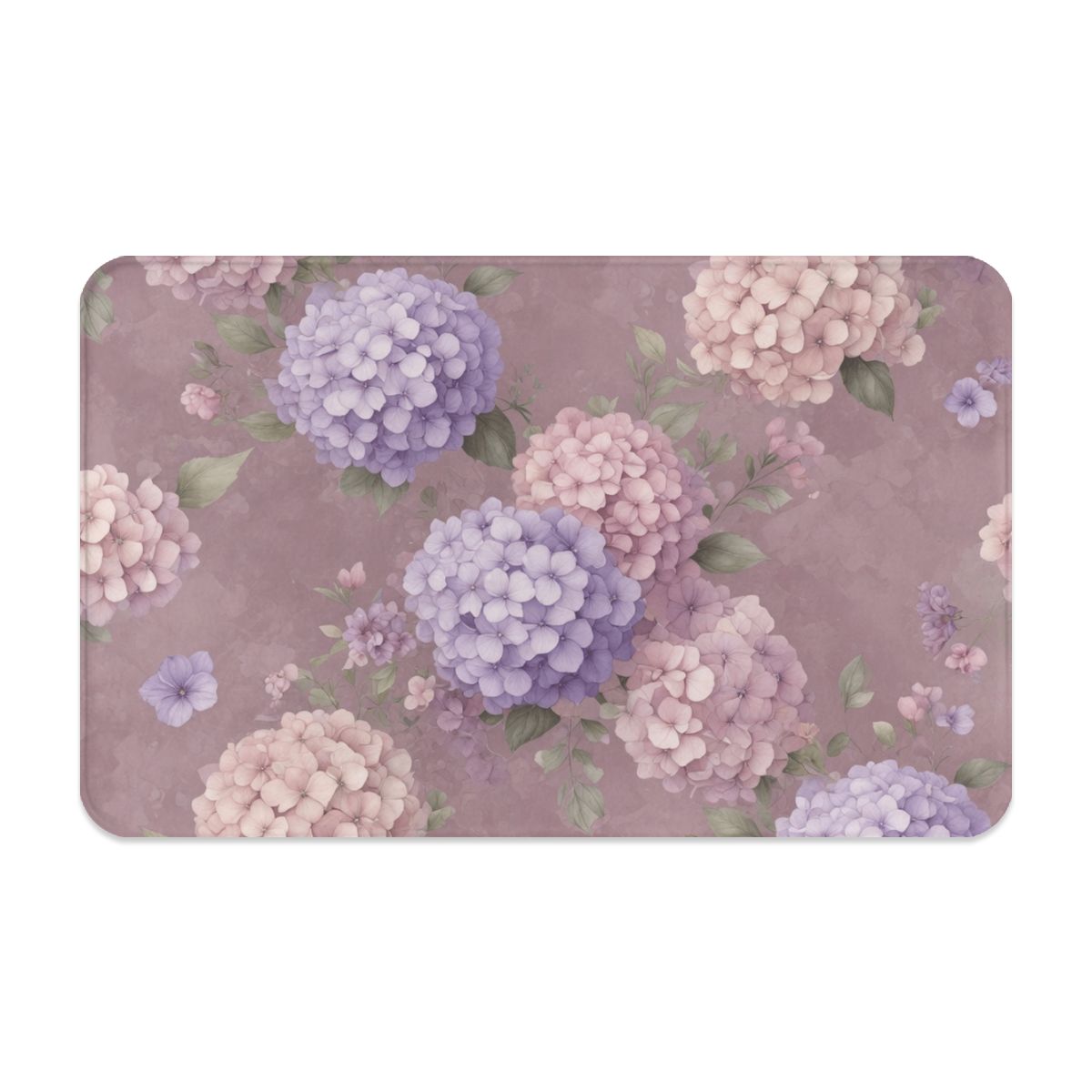 Hortensje Lawenda Ao — Non-slip rug