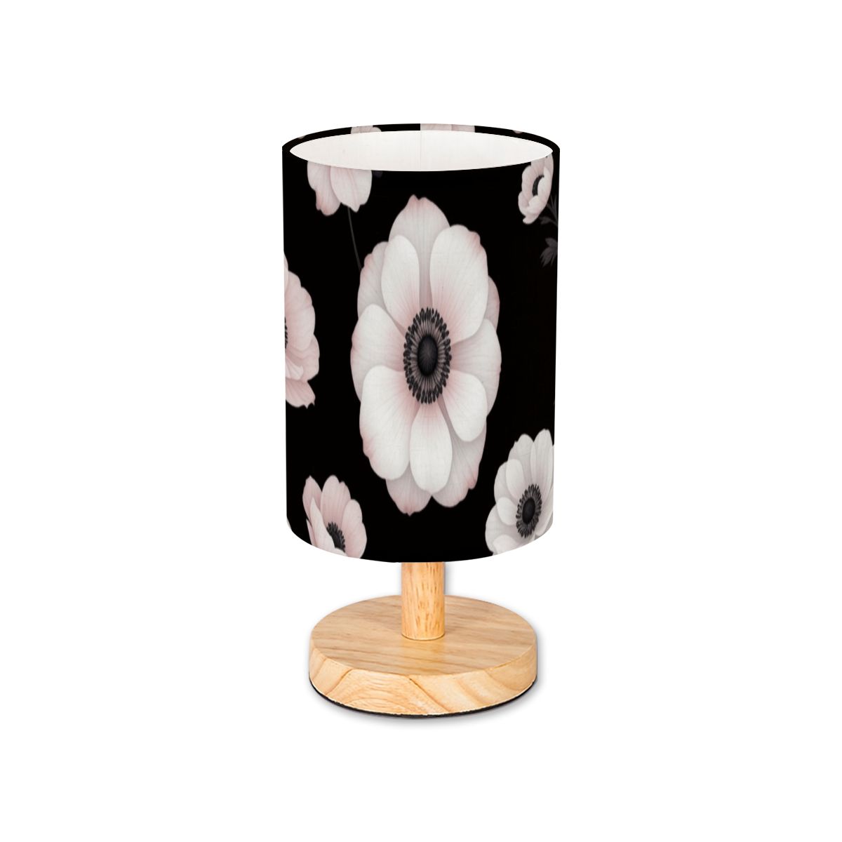 Cylindrical Table Lamp 21anemonynoiraop