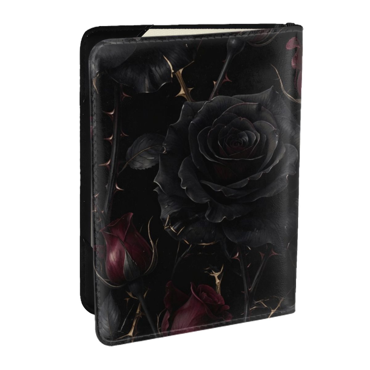 Noir Rose — Passport holder